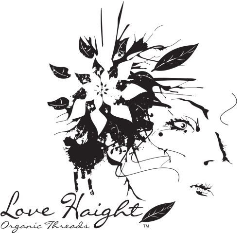 Concept Art for Love Haight Organic Clothing